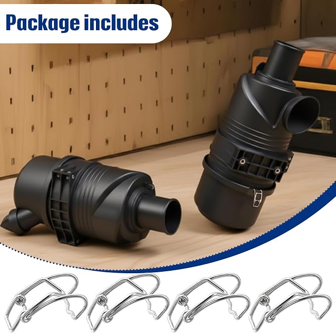 12 Pcs Air Cleaner End Cap Metal Clip Compatible - Image 6