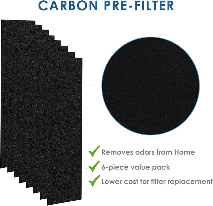 MaximalPower Replacement HEPA Filter & Carbon Pre-Filter Set - Image 3