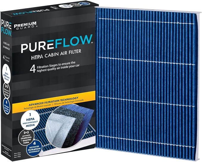 PUREFLOW PC6286HX HEPA Cabin Air Filter | Fits 2013-2020 Ford Fusion 2.0L - Image 3