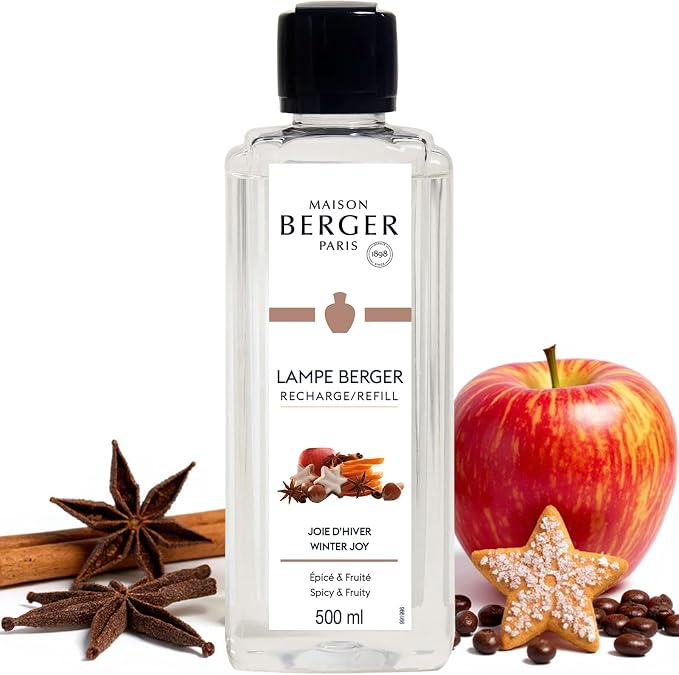 MAISON BERGER Lampe Berger Refill, 500 ml, Winter Joy | Catalytic Lamp by MAISONBERGER