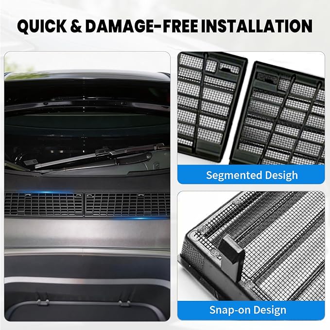 Air Vent Cover for Tesla Model Y Juniper 2025 2026, Air Intake Protective Cover - Image 7