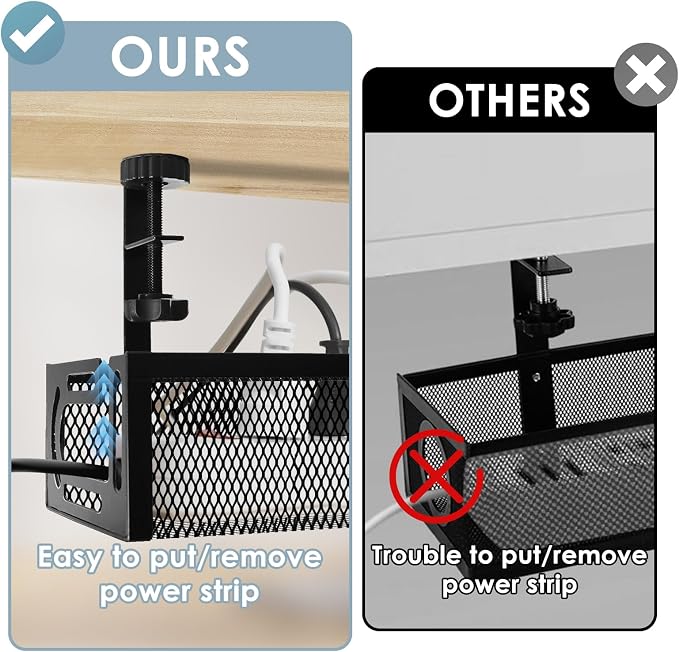 Cable Management, Metal Cord Organizer - Image 5