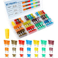 182PCS Car Fuses Assortment Kit, Professional Blade Fuses Automotive by cooclensportey