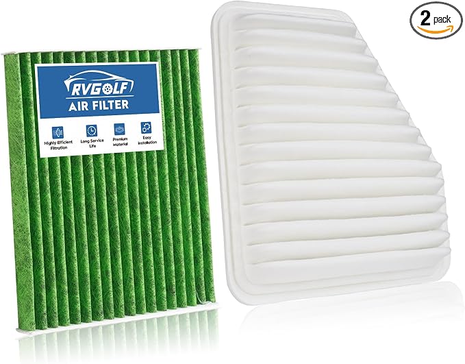 Engine+Cabin Air Filters Kit Fit by RVgolf