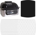 Air Fryer Parchment Paper For Ninja Foodi Grill 5-in-1 AG301, 4qt Ninja Foodi by INFRAOVENS