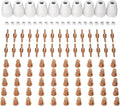 ARCCAPTAIN 110PCS PT31 Plasma Cutting Consumables Fit CUT-45 CUT-50 CT-312 by ARCCAPTAIN