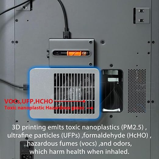 Original Bamboo P2S External Exhaust Fan + Replacement HEPA+Activated Carbon - Image 7