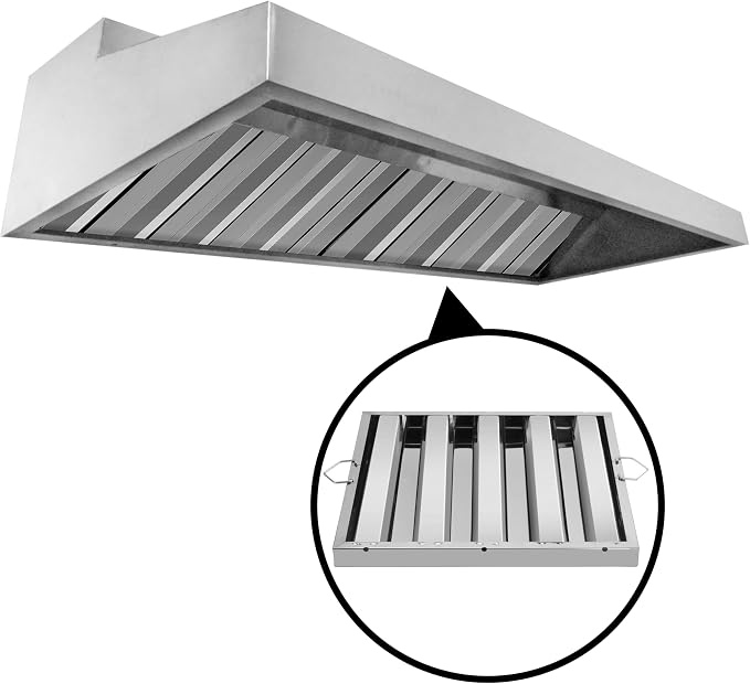 New Star Foodservice 54378 Stainless Steel Hood Filter 20" W x 20" H - Image 6