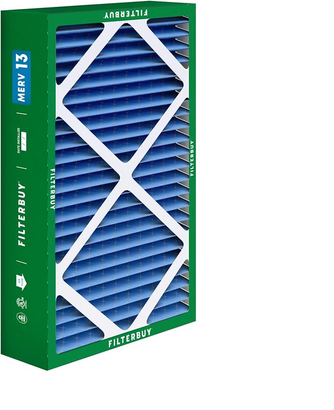 Filterbuy 16x26x5 Air Filter MERV 13 Optimal Smoke & Allergy Defense, Pleated - Image 9