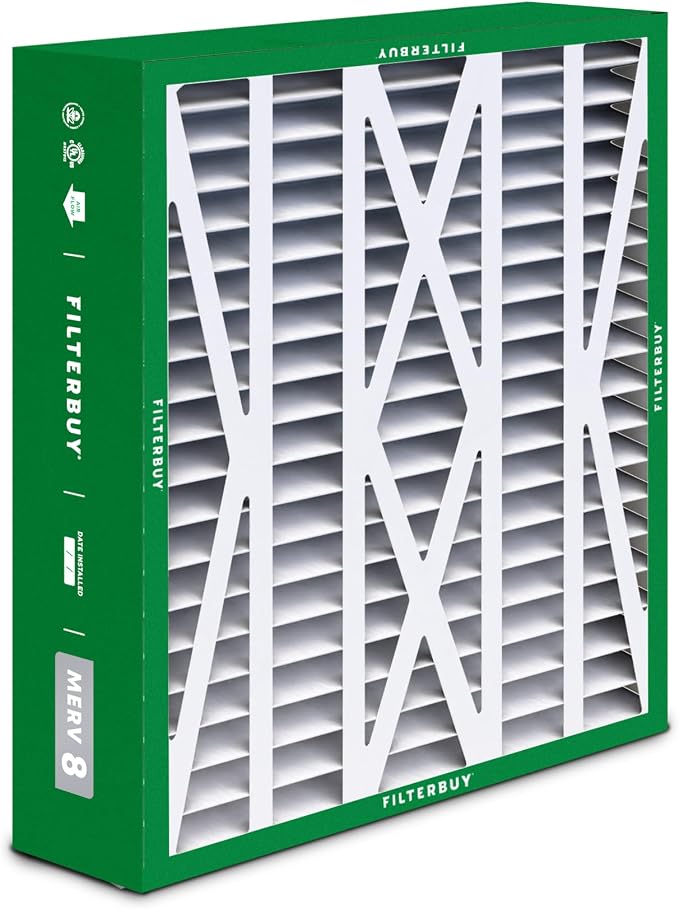 Filterbuy 20x23x5 Air Filter MERV 8 Essential Dust & Allergy Defense, Pleated - Image 8