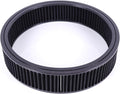 14"x3" Round Air Cleaner Filter Element High Flow Washable & Reusable Compatible by JGhyperX