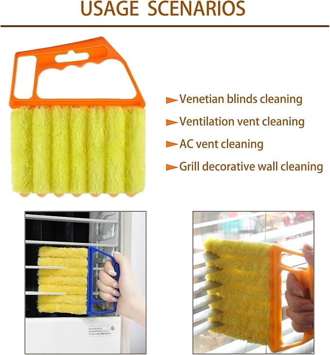 Washable Blind Cleaner Tool, Blind Duster, Microfiber Dusting Brush - Image 4