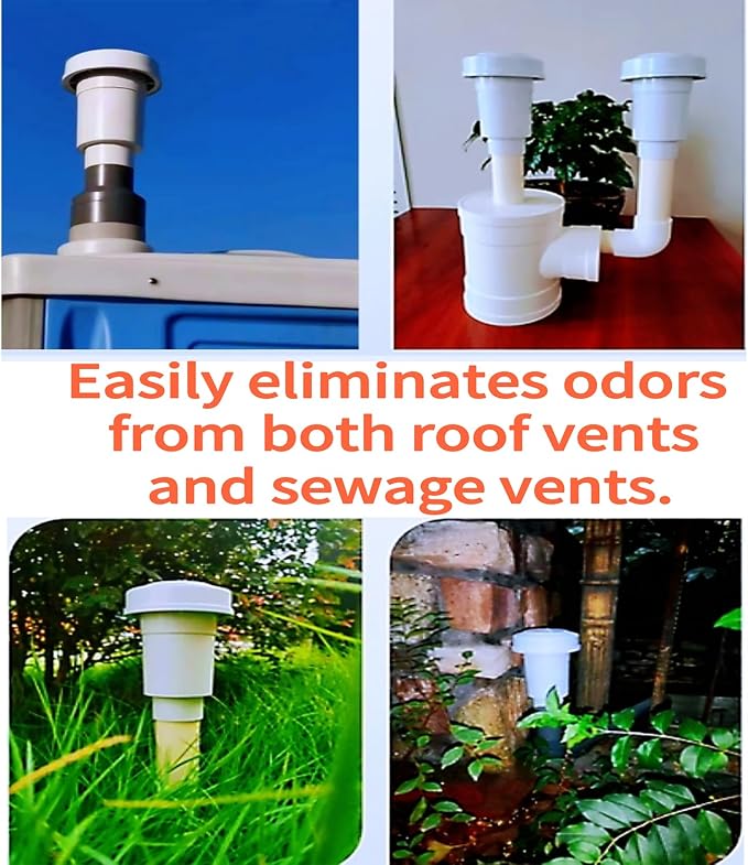 Activated Charcoal Vent Filter & Sewer Vent Refill – Compatible - Image 6
