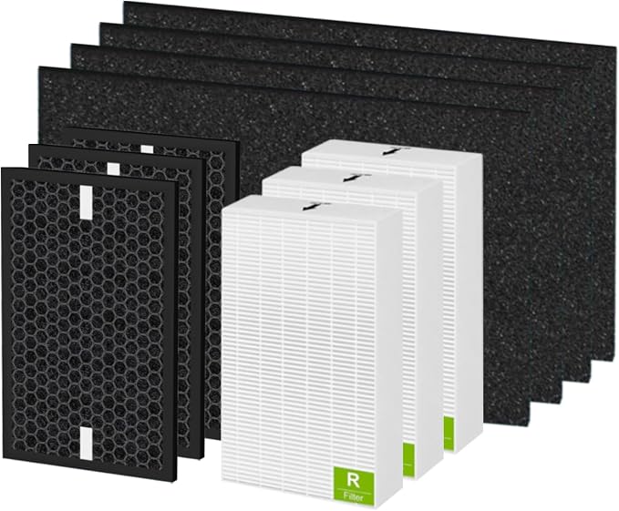 3 Set HPA5200B Replacement Filter by HOMFILBIT