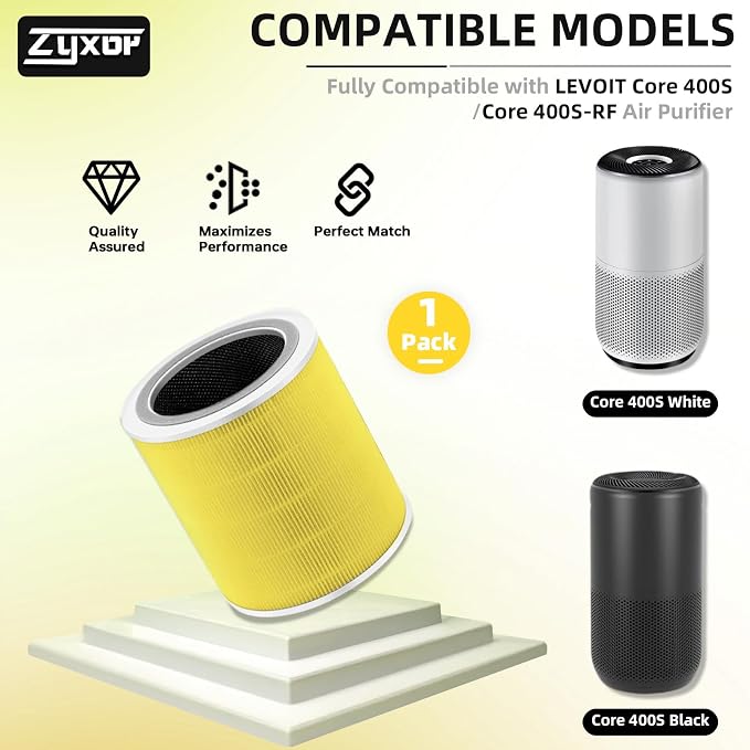 Core 400S Replacement Filter, 3-in-1 Carbon Filter - Image 2
