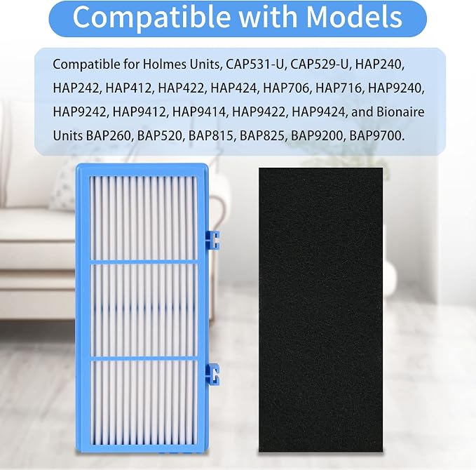 Tivcroxs 8 Pack Replacement Filters Compatible - Image 2