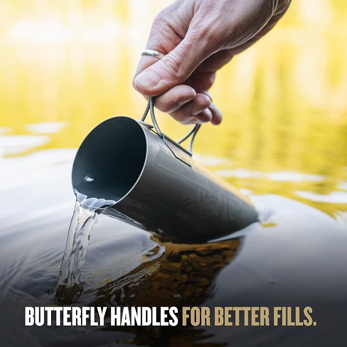 GRAYL UltraPress Titanium 16.9 oz Water Purifier & Filter Bottle - Image 9