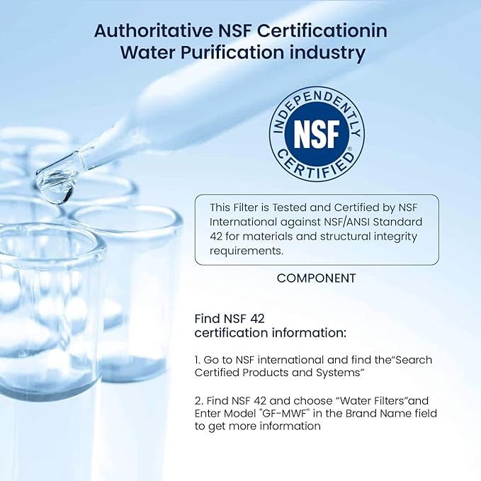 GLACIER FRESH Replacement for MWF Refrigerator Water Filters, SmartWater MWFP - Image 6