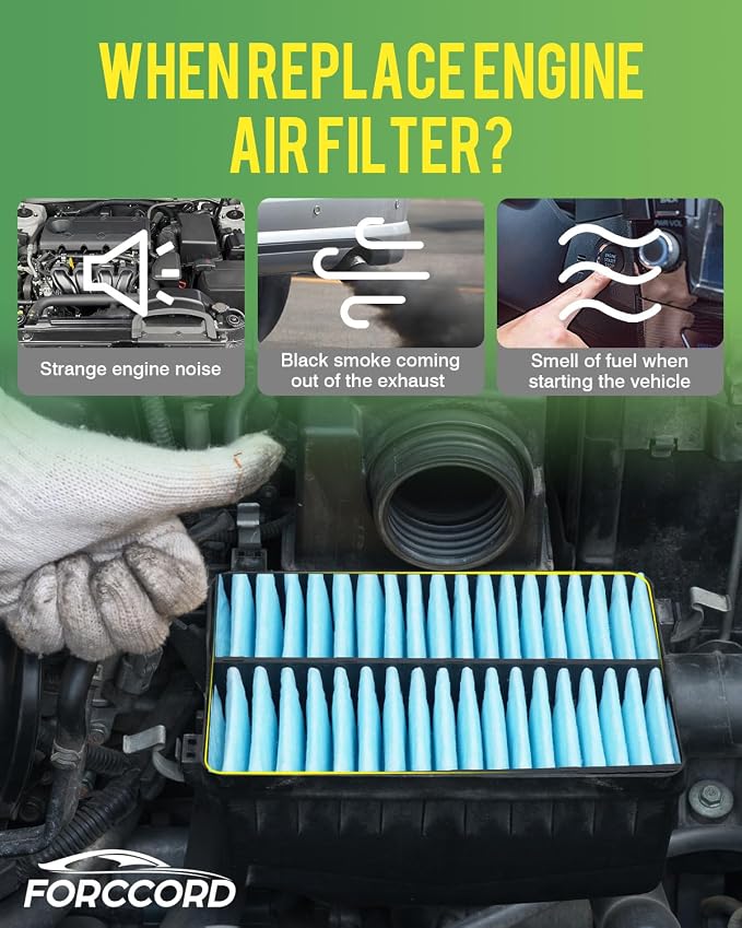 Cabin & Engine Air Filter Fit for Hyundai Sonata Gas 2015 2016 2017 2018 2019 - Image 5