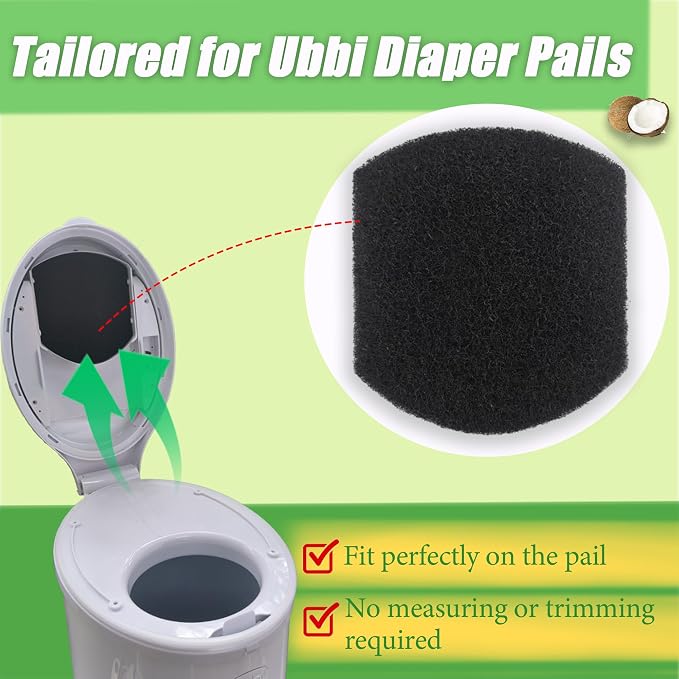 PurifyLogix Diaper Pail Deodorizers Activated Charcoal Filter Refills Compatible - Image 3