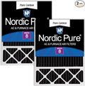 Nordic Pure 20x25x5 Honeywell/Lennox Replacement MERV 8 Air Filter 2 Pack | by NordicPure