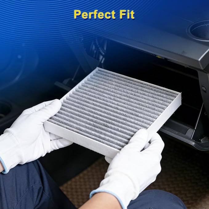 Cabin & Engine Air Filter Kit Fits L4-2.7L Tacoma 2005-2023 - Image 6