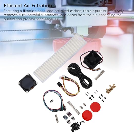 Fafeicy 3D Printer Air Filter, LCD Display Real Time Monitoring - Image 5