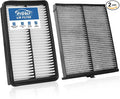 Engine+Cabin Air Filters Fit for 2014-2018 Mazda 3, 2013-2023 CX-5, 2014-2020 by RVgolf