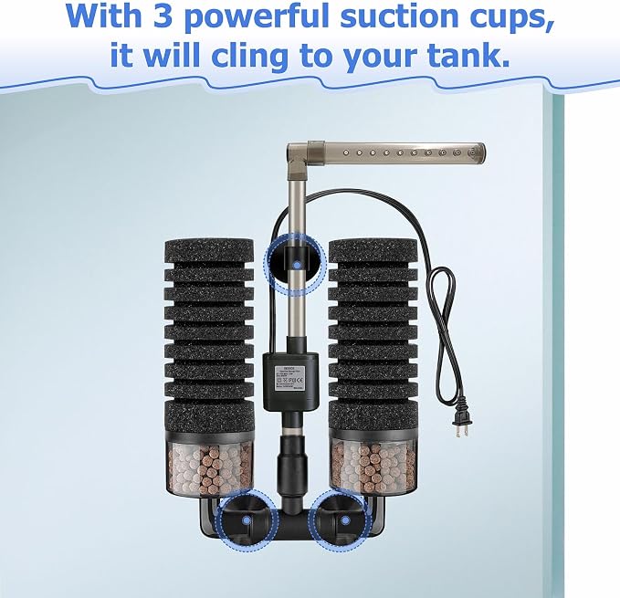 Upgrade Aquarium Electric Power Sponge Filter - Image 5