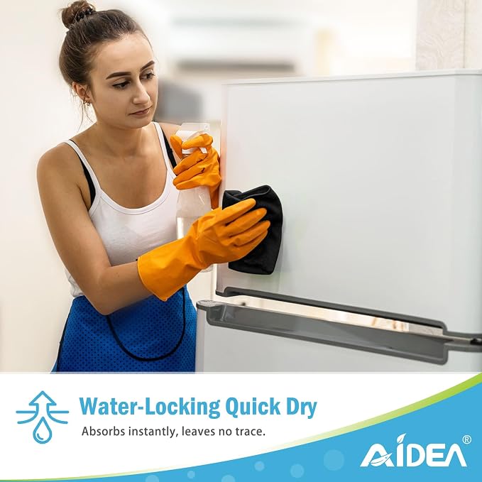 AIDEA Microfiber Cleaning Cloth 100PK, Soft Microfiber Towels - Image 7