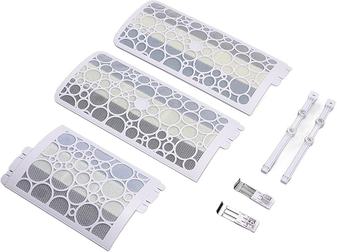 1200mm Air Conditioner Wind 3 Layer Activated Carbon Filter 300 Degree - Image 4