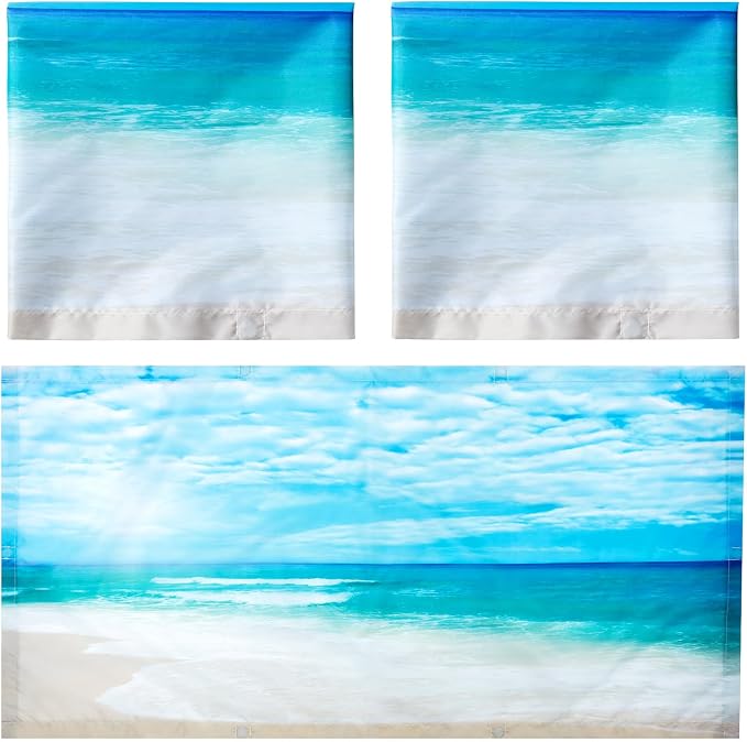 Hortsun Pack of 2 Fluorescent Light Covers 4 x 2 Feet Magnetic Ceiling Light by Hortsun
