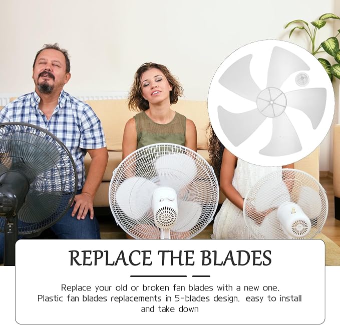 Gatuida 13. 3 Inch Floor Fan Replacement Blades - Image 8