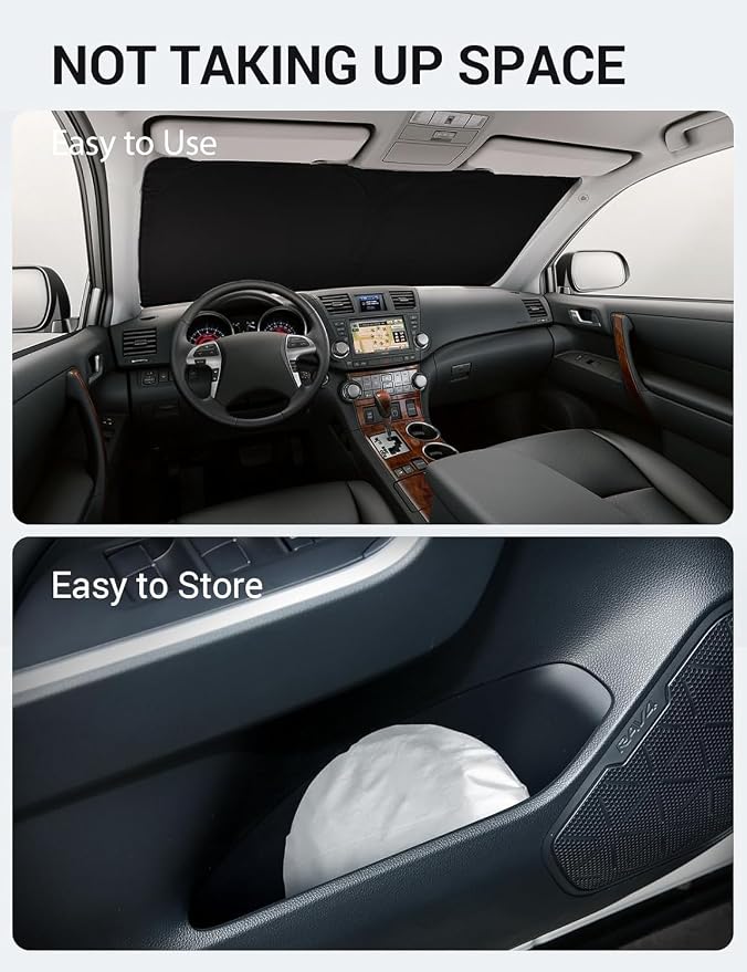 Proadsy 2025 Upgrade Windshield Sun Shade - Image 9