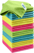 HOMEXCEL Microfiber Cleaning Cloth, 24 Pack Cleaning Rags, Cleaning Towels by HOMEXCEL