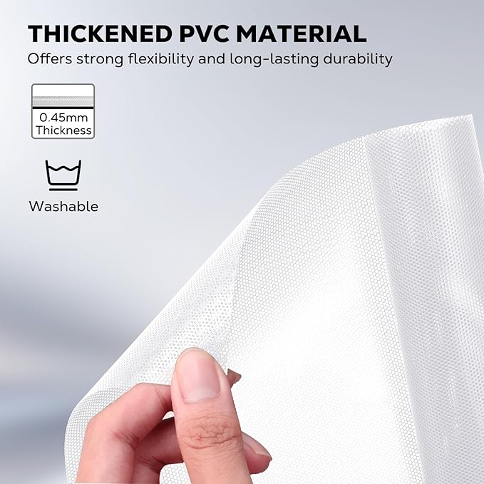 MoKo 400x300mm DIY PC Case Dust Mesh Filter, PVC Dustproof Magnetic Dust Filter - Image 3