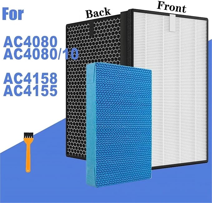 HEPA Carbon Combined Humidifying Filter AC4158 AC4155，Compatible - Image 2