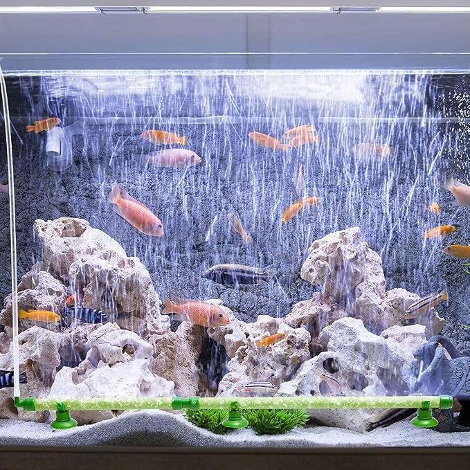 Quickun Aquarium Air Stone Bubble Wall Tube Oxygen Diffuser Bar Decor Accessory - Image 6