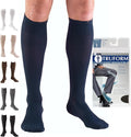 Truform Compression Socks, Men's Dress Socks, Knee High Over Calf Length by Truform