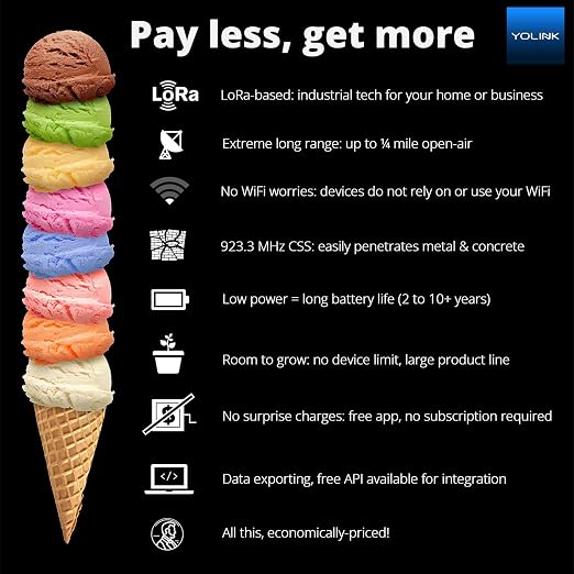YoLink Smart Wireless Temperature & Humidity Sensor, Wide Temp Range - Image 7