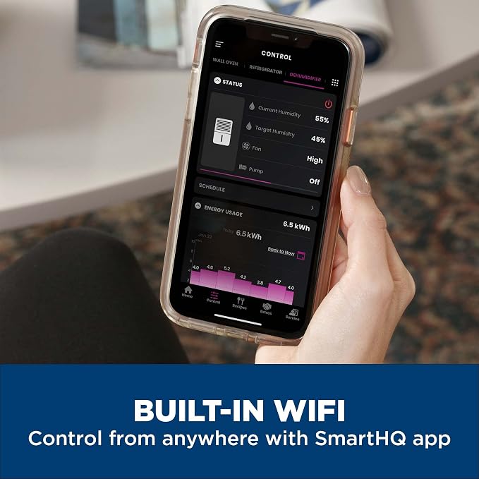 GE Smart Portable Dehumidifier w/WiFi - Image 3