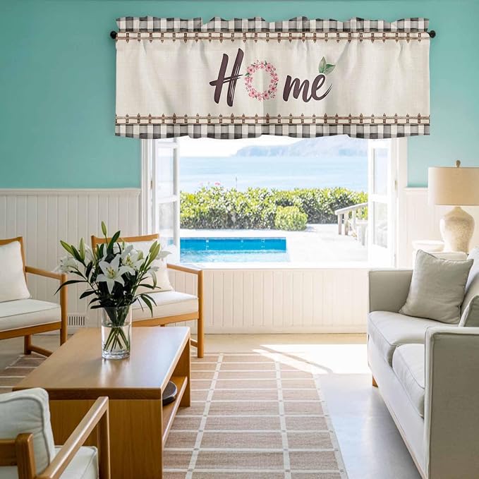 Spring Flowers Curtain Valances - Image 8