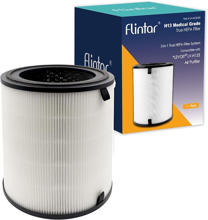 LV-H133 Replacement Filter, Made in Taiwan, Compatible by Flintar