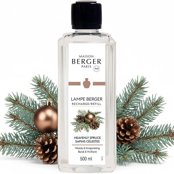 MAISON BERGER Lampe Berger Refill, 500 ml, Heavenly Spruce | Catalytic Lamp by MAISONBERGER