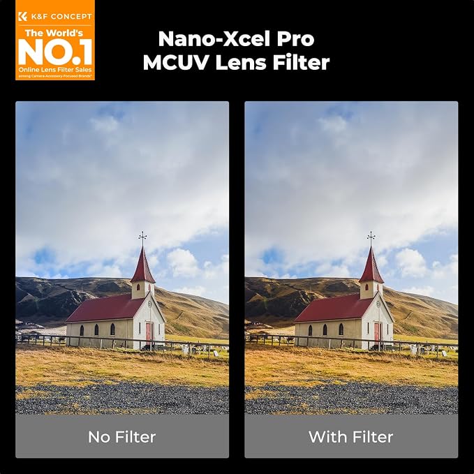 K&F CONCEPT 62mm MC UV Lens Protection Filter - Image 2
