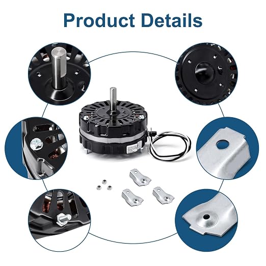 Criditpid F0510B2944, F0510B2497 Power Vent Attic Fan Motor Replacement - Image 5