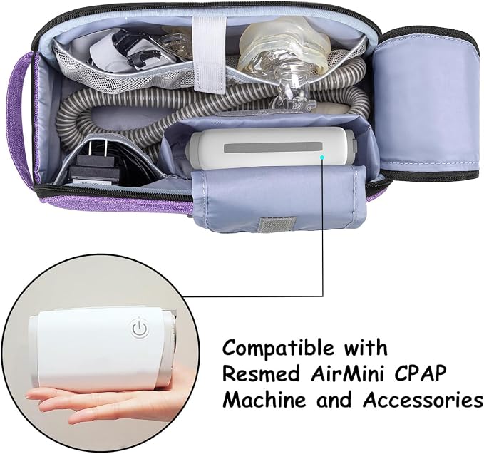 Protective Portable Case for AirMini Machines Includes Secure Seal Closure and - Image 3