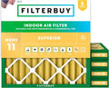 Filterbuy 20x20x2 Air Filter MERV 11 Superior Pet & Allergy Defense, by Filterbuy