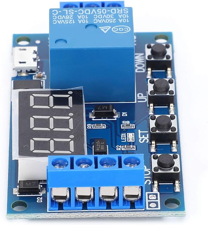 Relay Board Industrial Grade Cycle Timing Switch Timer Module - Image 3