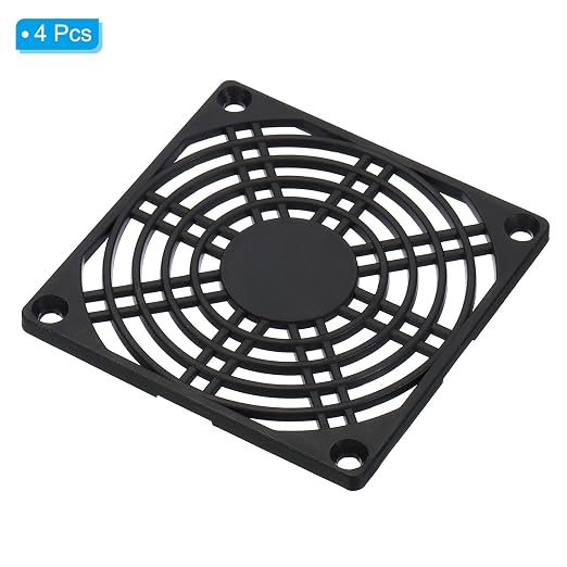 PATIKIL 80mm Fan Filter, 4 Pack ABS Plastic Ventilator Grill Protector Guard - Image 3